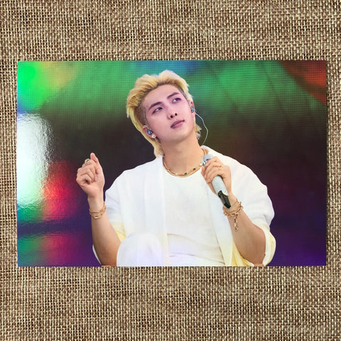 BTS RM [ 2021 Muster SOWOOZOO ] Official Hologram Postcard / New / Gift