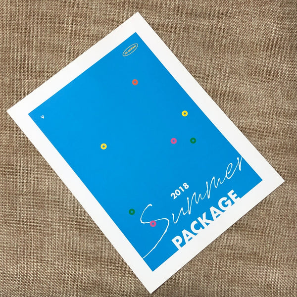 BTS V TAEHYUNG [Summer Package 2018 in Saipan] Official Mini Poster / New / Gift