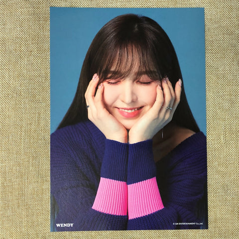 RED VELVET WENDY #2 [ 2019 Season's Greetings ] Official A4 Poster / New / Gift