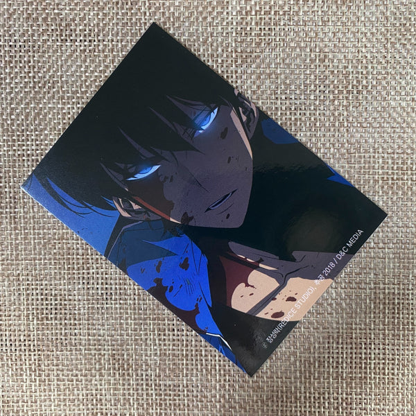 Solo Leveling Sung Jin-woo #4 / Rare Bonus Photocard, First Edition / New / Gift