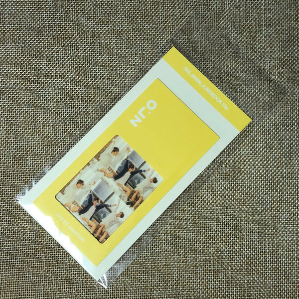 BTS RM JIMIN JUNGKOOK [Oh always] Official Bookmark, 2018 Exhibition / Gift