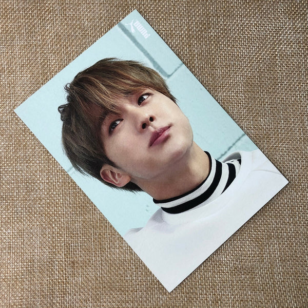 BTS JIN [ PUMA Blaze Time ] Official Photocard Post card, Photo / New / Gift