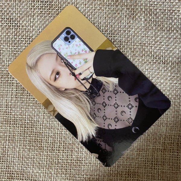 BLACKPINK ROSE #2 [ Born Pink ] Official Photocard, Gray Ver. / New, Rare / Gift