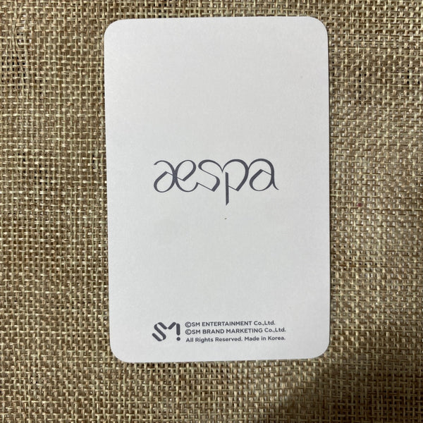 AESPA KARINA [ Black Mamba Official Hologram Photocard ] New, Rare / Gift
