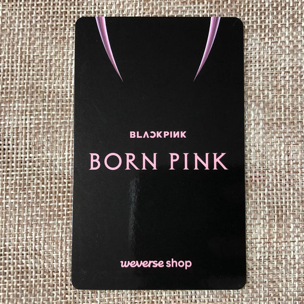 BLACKPINK JISOO #2 [ Born Pink WEVERSE POB ] Official Photocard / New / Gift