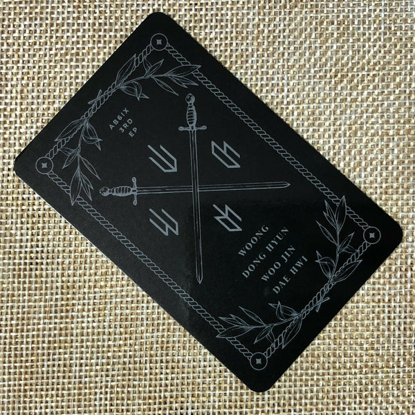 AB6IX GROUP #1 [ SALUTE ] Official Photocard, 3rd Album Loyal Ver / New / Gift