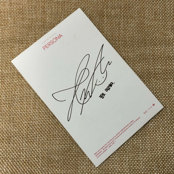 BTS V Taehyung [ Map Of Soul ] Official Photocard Postcard, Persona / New / Gift