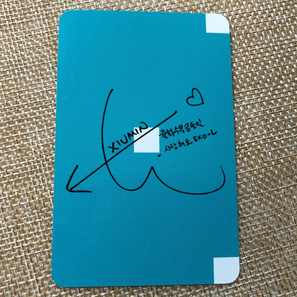 EXO XIUMIN #1 [CBX Blooming Days] Official Photocard, 1st Mini Album / Gift