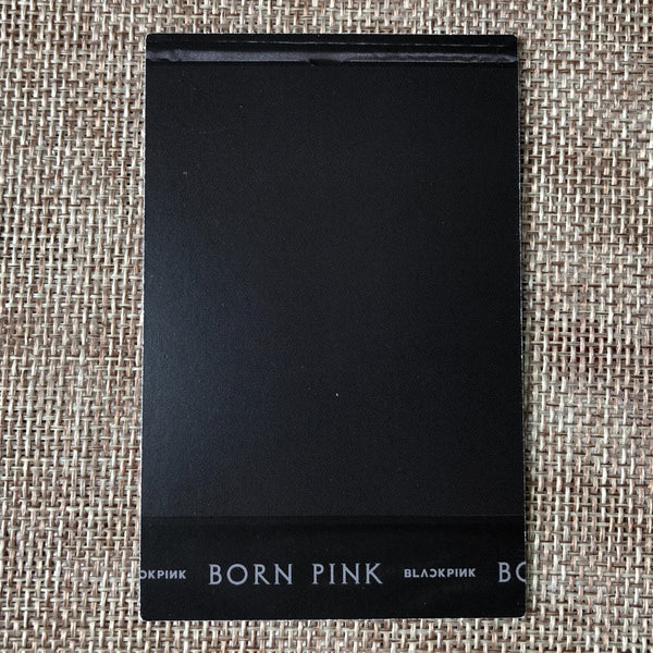 BLACKPINK ROSE #2 [Born Pink] Official Instant Film Photocard, Black Ver. / Gift