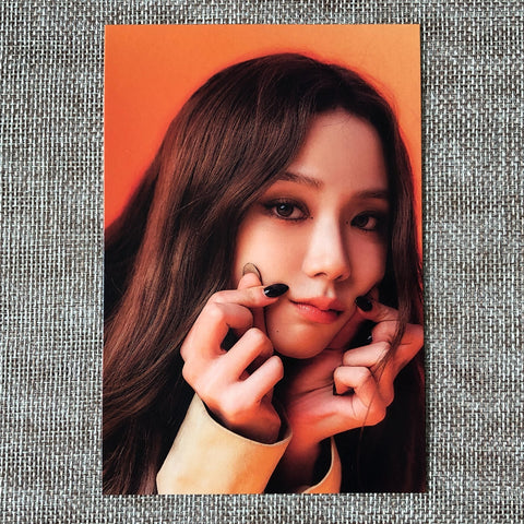 BLACKPINK JISOO #1 [ THE ALBUM ] Official Postcard, 1st Full Album / New / Gift