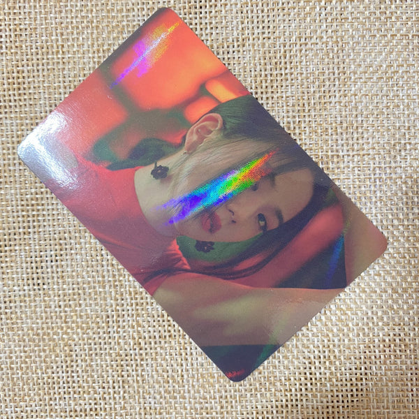 BLACKPINK JISOO #1 [ME Flower] Official Photocard, Weverse Shop / New, Rare /+G