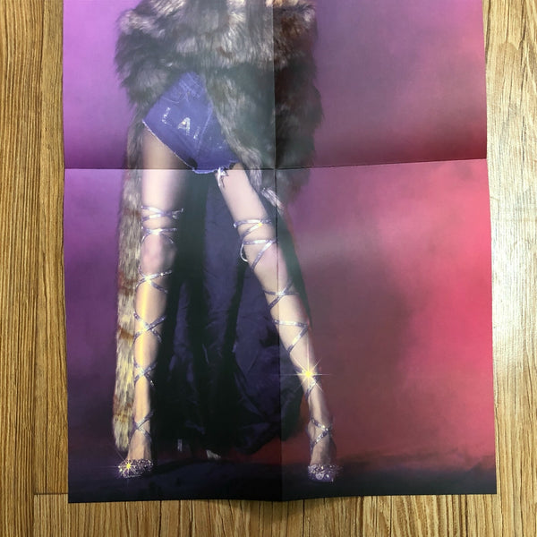 BLACKPINK LISA [ LALISA ] Official Poster, 1st Single Gold Ver / New / Gift