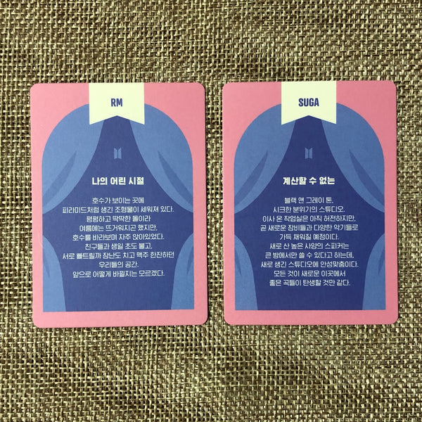 BTS [ FESTA D-Day Calendar 8th Anniversary ] Official Photocard Set / New / Gift