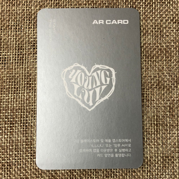 STAYC SEEUN [ YOUNG-LUV.COM ] Official AR Photocard, 2nd Mini / New / Gift