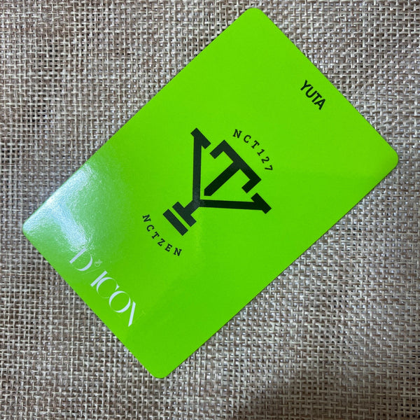 NCT Dream YUTA #2 [ 2019 Dicon Custom Book ] Official Photocard / New / Gift
