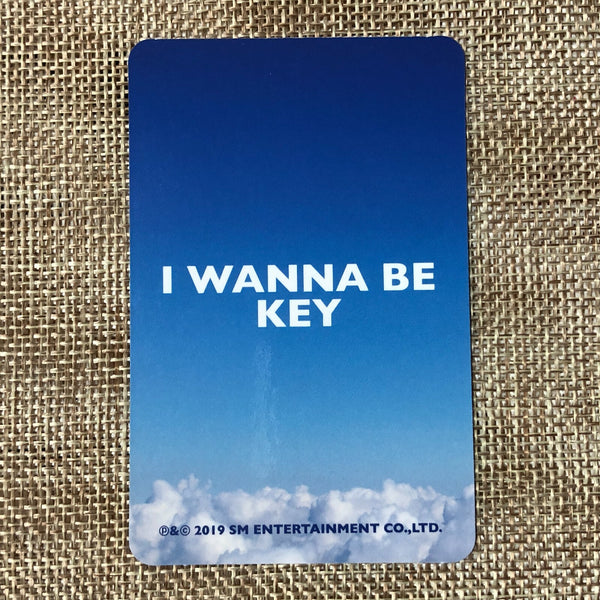 SHINEE KEY #1 [ I Wanna Be ] Official Photocard, KIHNO Repackage / New / Gift