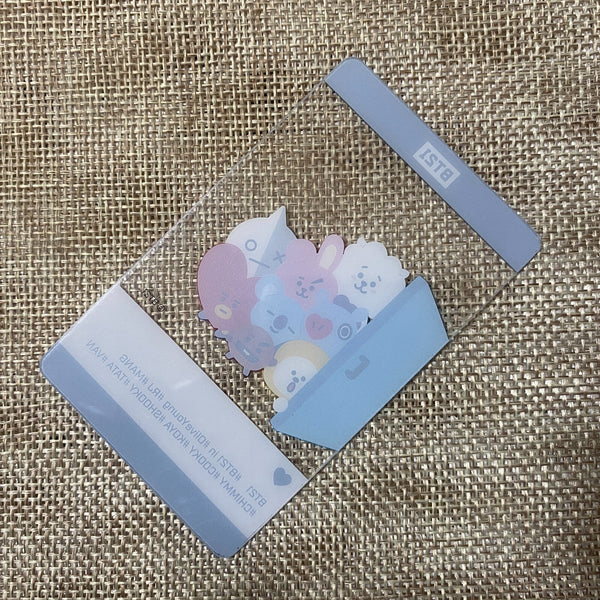 BTS BT21 GROUP [OliveYoung] Official Limited Transparent Photocard / New / Gift