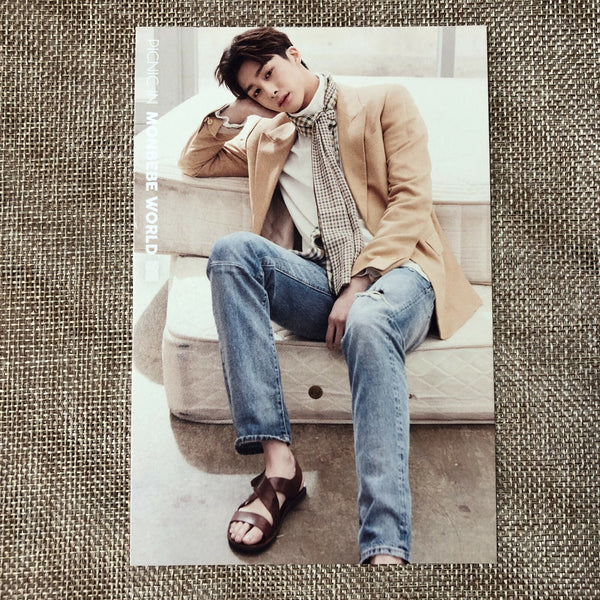 MONSTA X HYUNGWON [PICNIC IN MONBEBE WORLD Fan Meeting] Official Postcard / Gift