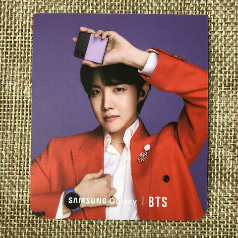 BTS J-HOPE [ Samsung Galaxy Z Flip 4 ] Official Photocard, Limited / New / Gift