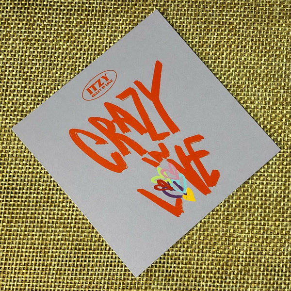 ITZY CHAERYEONG #1 [CRAZY IN LOVE] Official Preorder Special Photocard / Gift