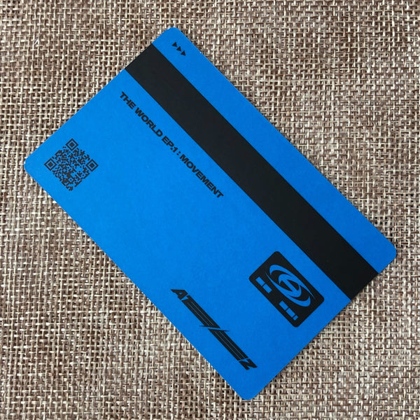 ATEEZ MINGI [THE WORLD EP.1 : MOVEMENT] Official ID Card Photocard, A Ver. /+G