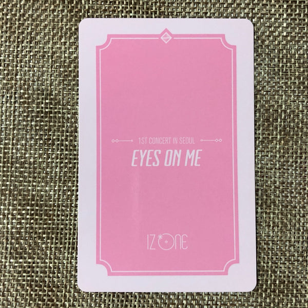 IZ*ONE JOYURI #2 [1st Concert EYES ON ME in Seoul] Official Photocard / Gift