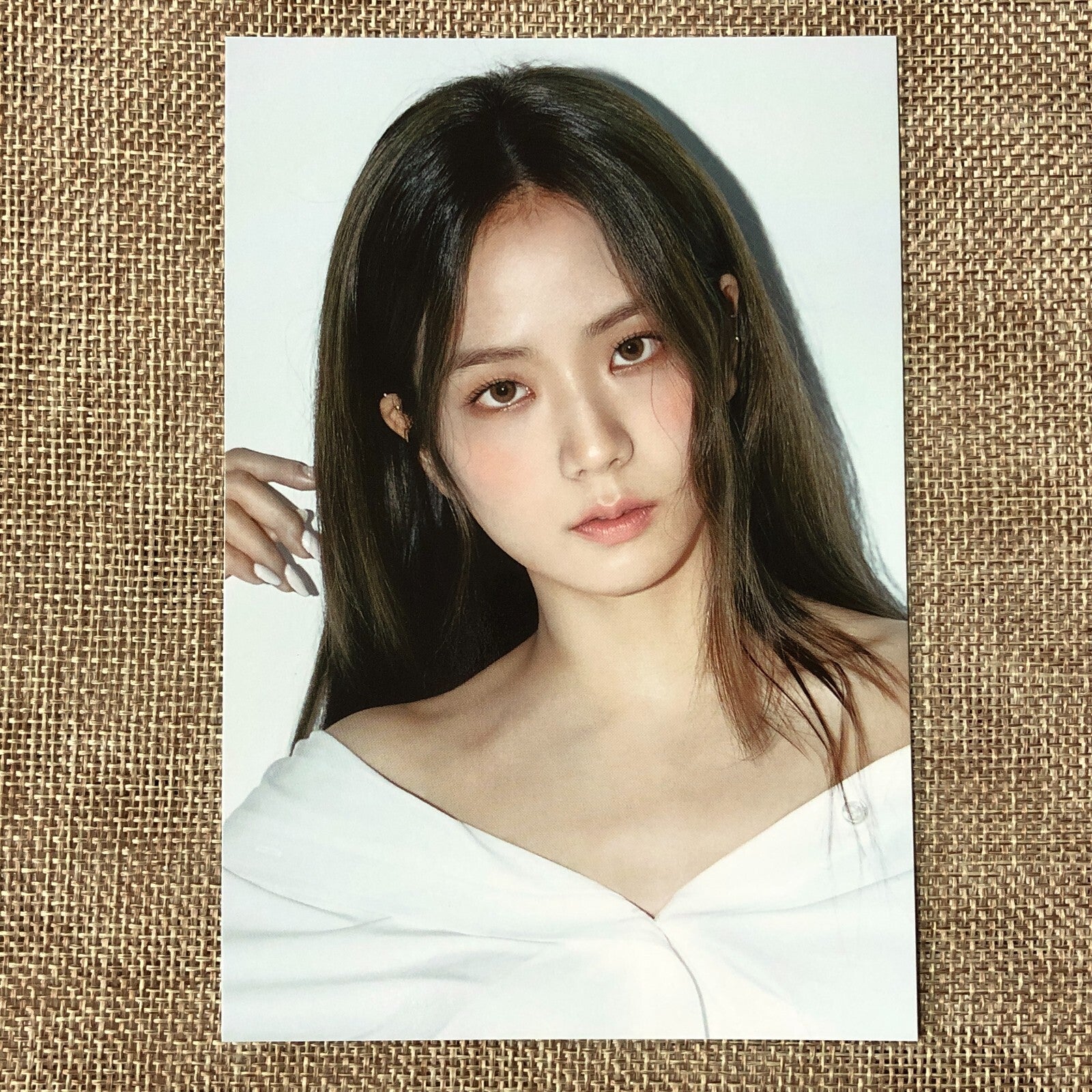 BLACKPINK JISOO #5 [ THE ALBUM ] Official Postcard, 1st Full Album / New / Gift