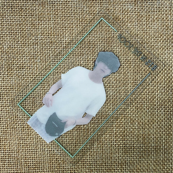 BTS V [ IN THE SOOP Early Bird ] Official Transparent Photocard / New / Gift