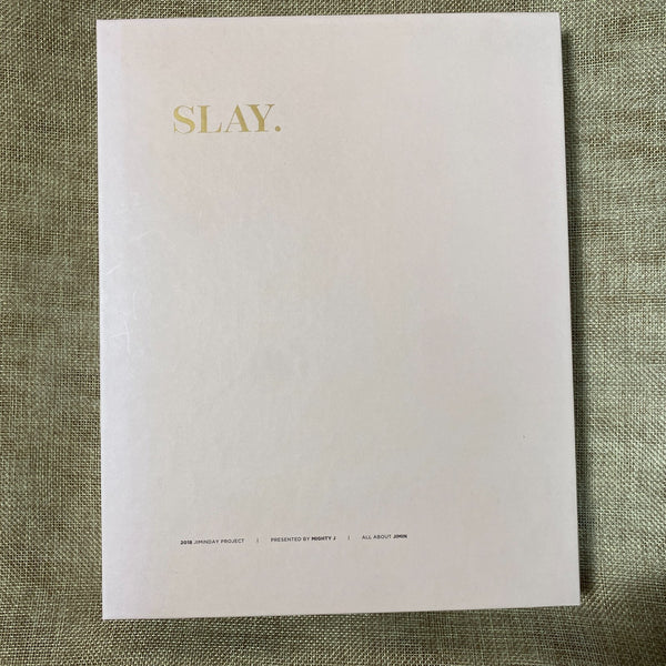 BTS JIMIN [ SLAY Exhibition] Photobook by Mighty, 250 pg 22x29cm /Good / +Gift
