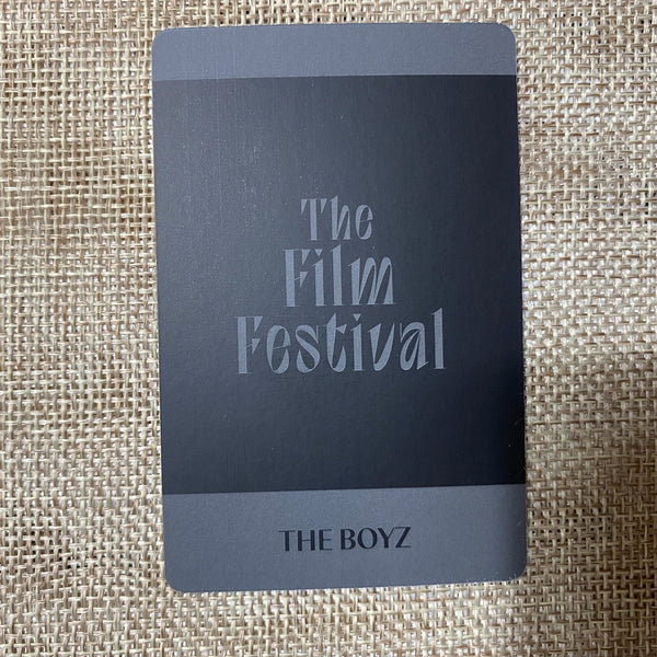 THE BOYZ SANGYEON [The Film Festival] Official Polaroid Photocard, Fan Con /+G