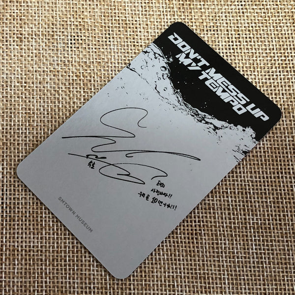 EXO SUHO [Don't mess up My Tempo] Official Photocard, Moderato 5th Album / Gift