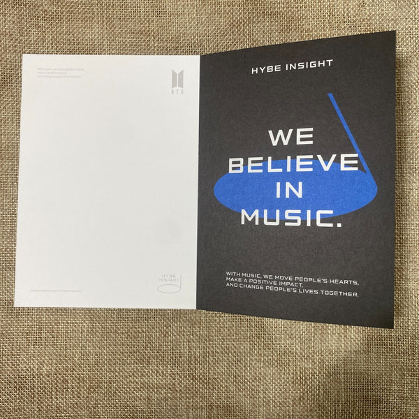 BTS All member [ HYBE INSIGHT ] Official Postcard Book / New, Rare / + Gift