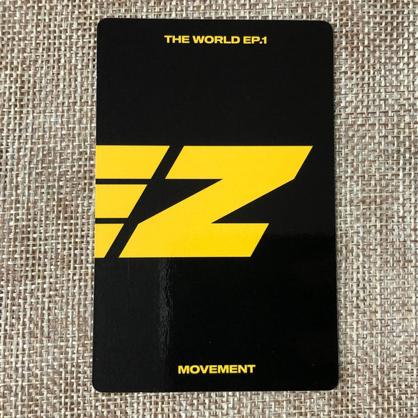ATEEZ JONGHO [THE WORLD EP.1 : MOVEMENT] Official Photocard, Diary Ver. / Gift