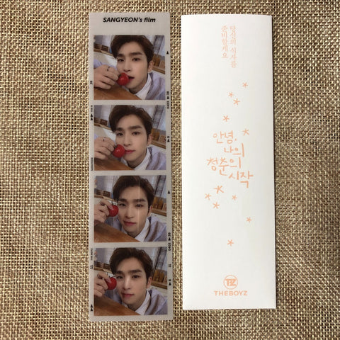 THE BOYZ SANGYEON [3rd Fanclub The B Kit] Official Film Photo Photocard / Gift