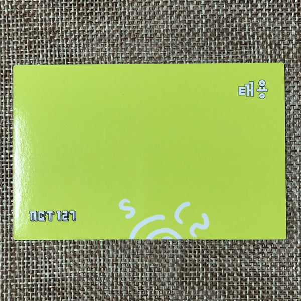 NCT 127 TAEYONG [ Hello Seoul ] Official Photocard / New, Rare / Gift