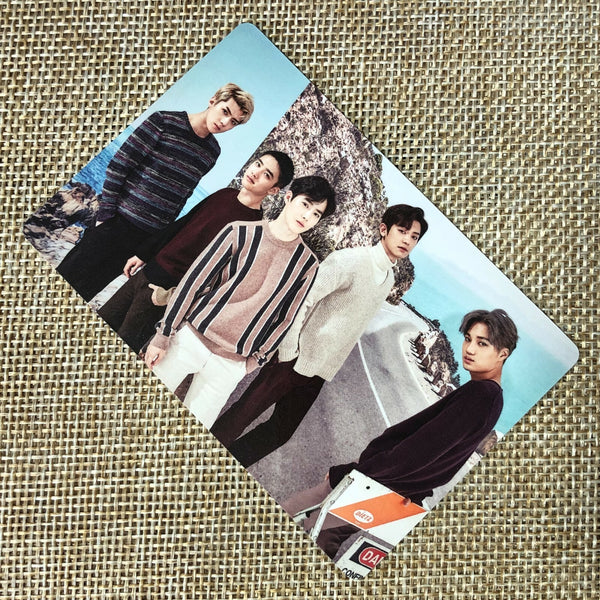 EXO GROUP #3 [2017 Season's Greetings] Official Mini Calendar Photocard / Gift