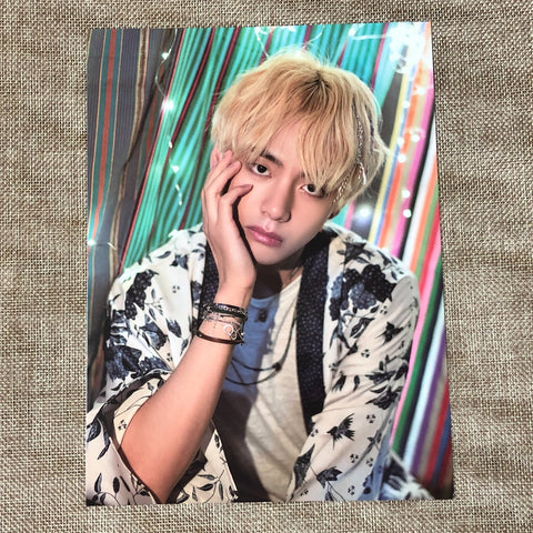 BTS V TAEHYUNG [Summer Package 2018 in Saipan] Official Mini Poster / New / Gift