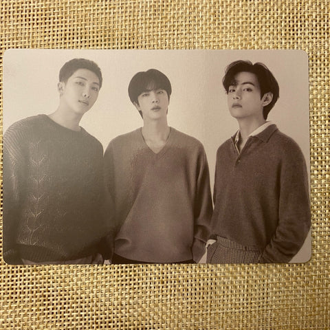 BTS V RM JIN 2/2 [2024 MD MONOCHROME MNCR] Official Mini Photocard / New / Gift