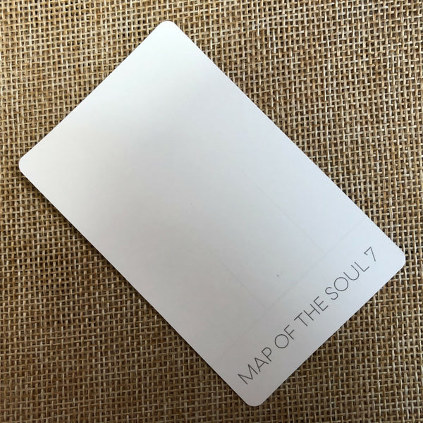 BTS SUGA [ Map Of The Soul 7 ] Official Photocard, Album Ver 4 / New / Gift