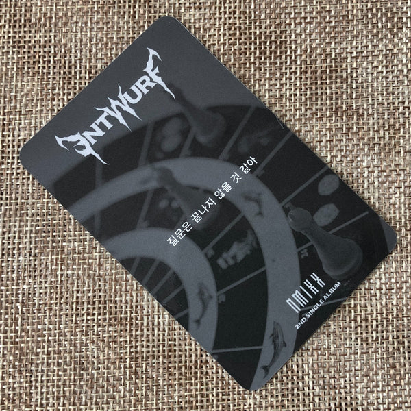 NMIXX JIWOO [ Entwurf ] Official Photocard, Light Ver. / New / Gift