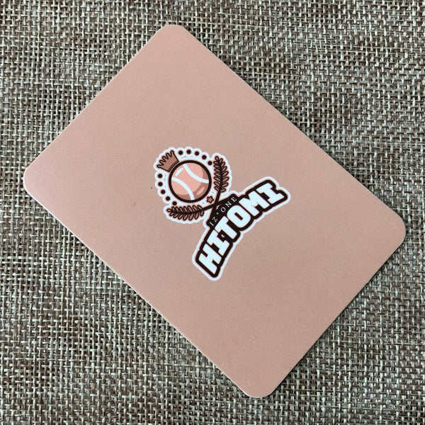 IZ*ONE HITOMI [ DICON Rewind Kassette Fankit ] Official Photocard / New / Gift