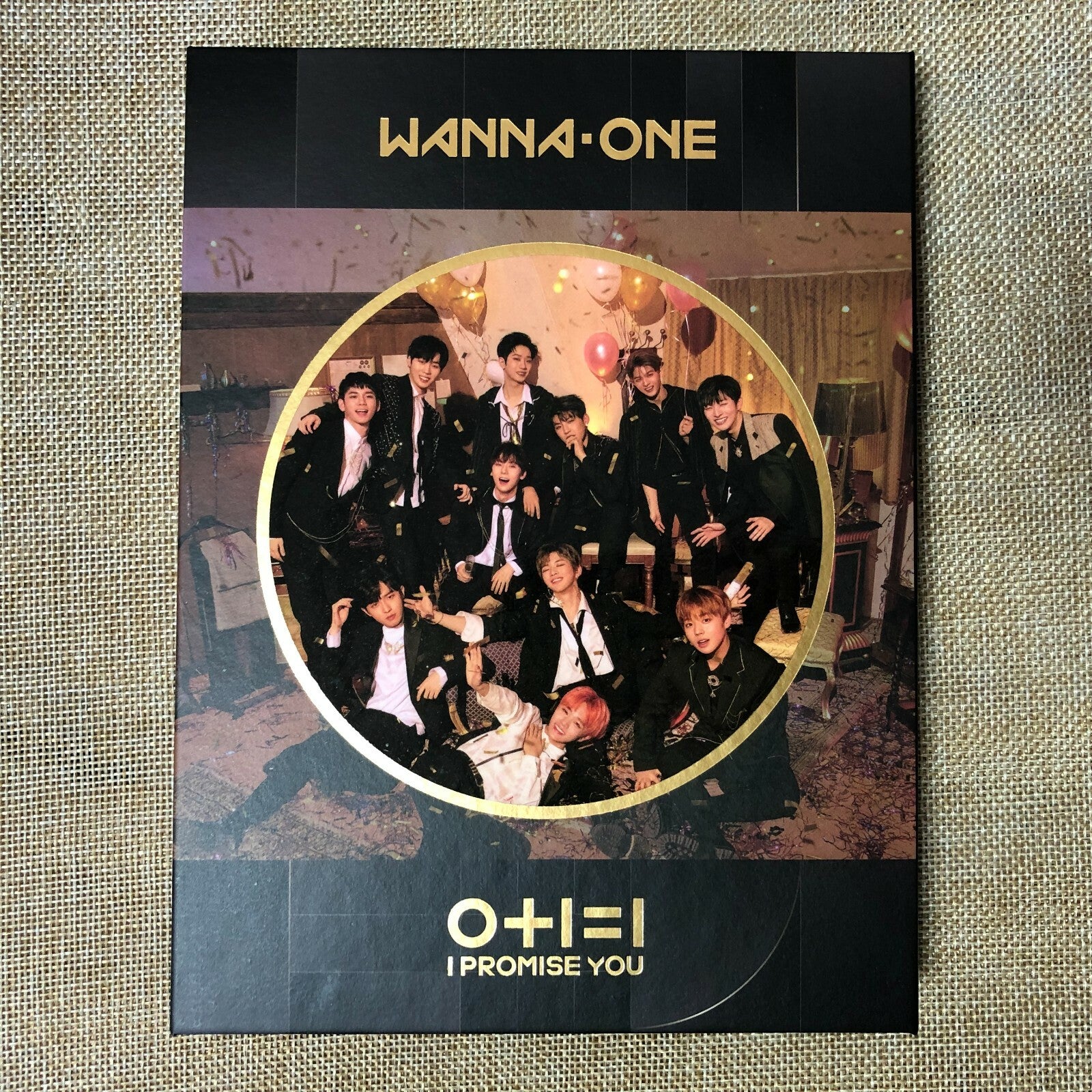 WANNA ONE [0+1=1 I PROMISE YOU] Official Album Photobook Night Ver / New / Gift