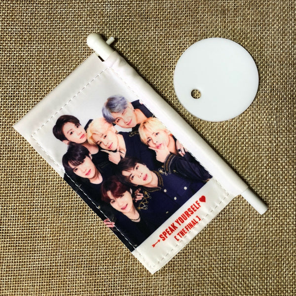 BTS GROUP [Speak Yourself World Tour Concert] Official Mini Flag / OPENED / Gift