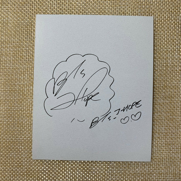 BTS J-HOPE [Young Forever] Official Polaroid Photocard, Special Album / Gift