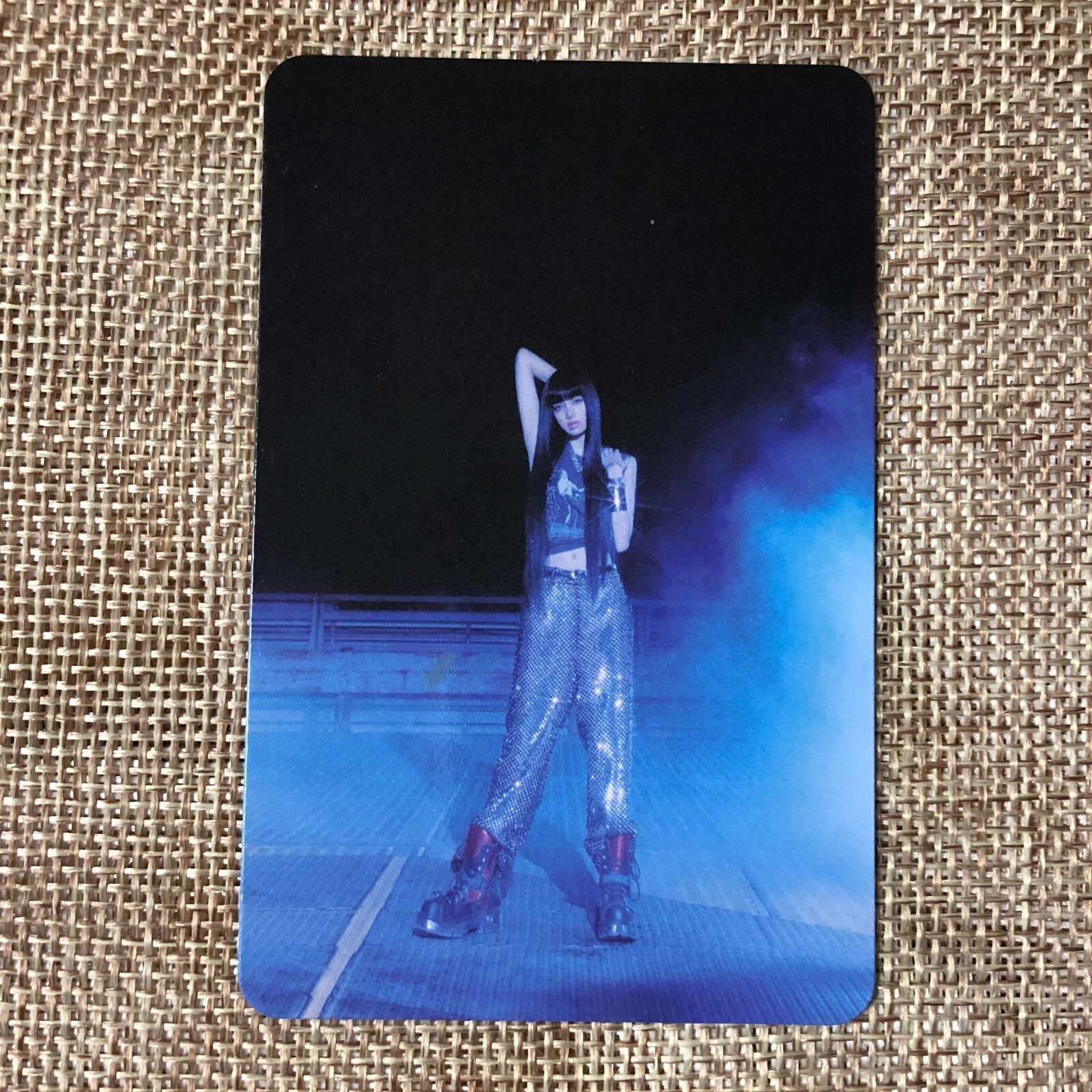 BLACKPINK LISA #4 [LALISA] Official Photocard, 1st Single Gold Ver. / New / Gift