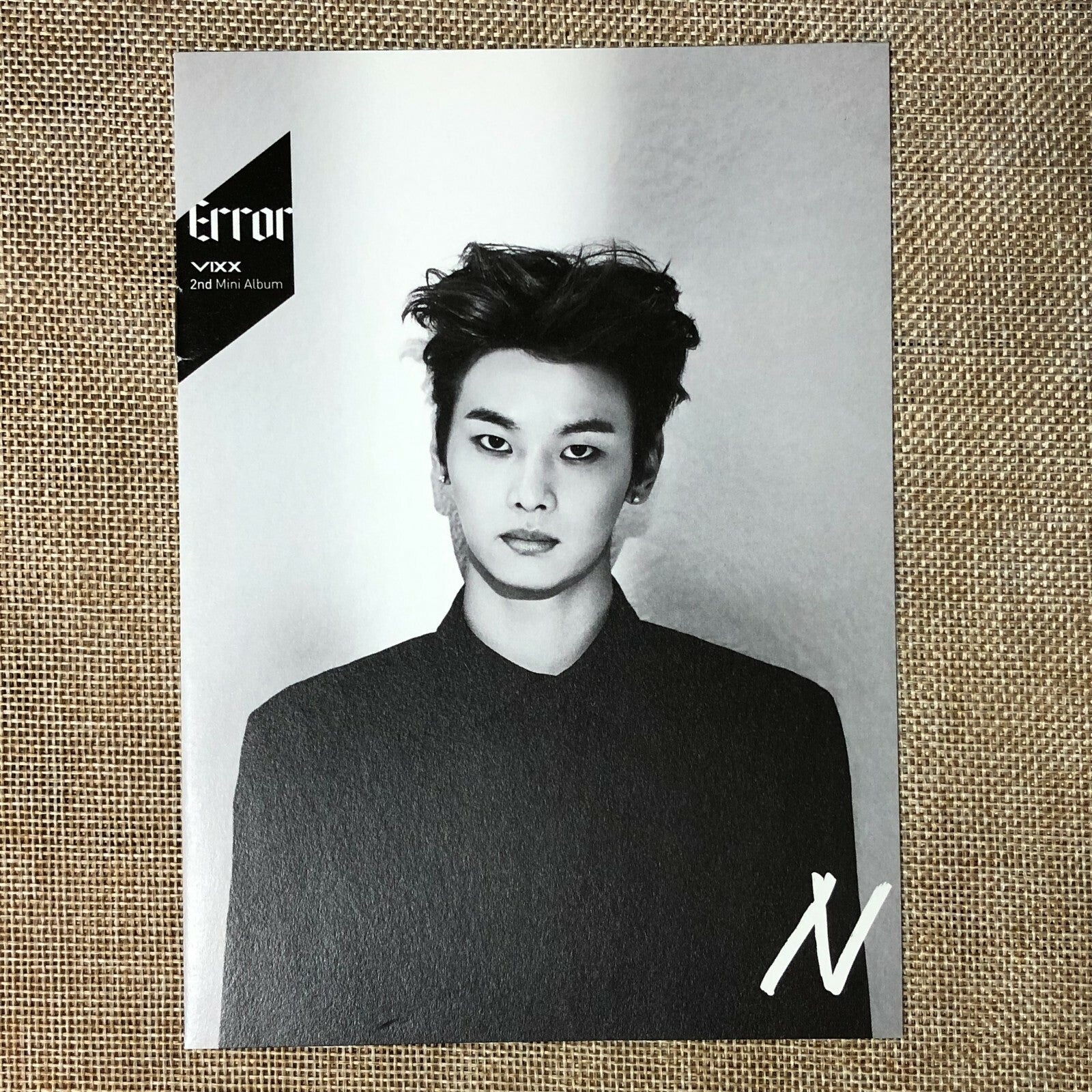 VIXX N [ ERROR ] Official Hidden Photobook, 2nd Album / New, Rare / Gift