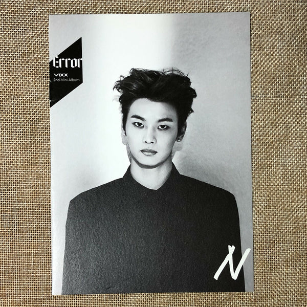 VIXX N [ ERROR ] Official Hidden Photobook, 2nd Album / New, Rare / Gift