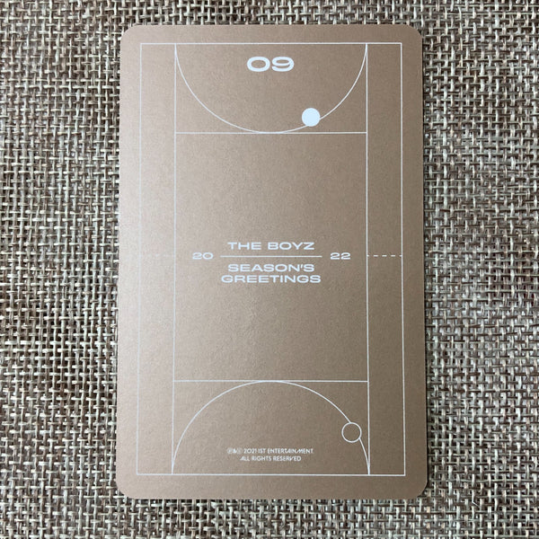 THE BOYZ JUHAKNYEON #1 [2022 Season's Greetings] Official Photocard / New / Gift