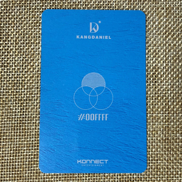 KANG DANIEL #6 [ CYAN ] Official Photocard, 1st Mini Album / New / Gift