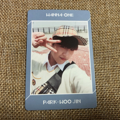 WANNA ONE PARK WOOJIN [Undivided] Official Photocard, Art Book Ver / New / Gift